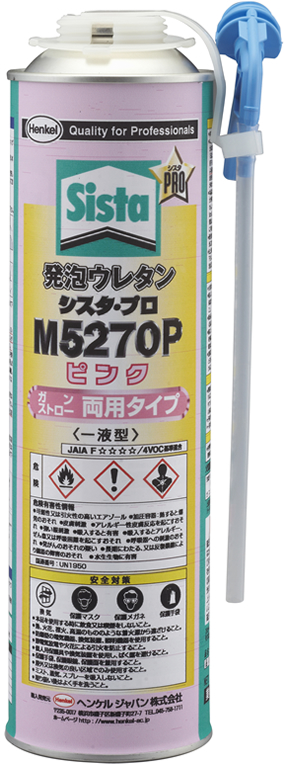 シスタ・プロ M5270P | 発泡ウレタン | ヘンケルジャパン株式会社 一般用接着剤事業本部
